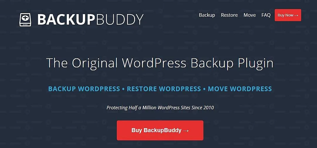 BackupBuddy Back up, restore and move WordPress