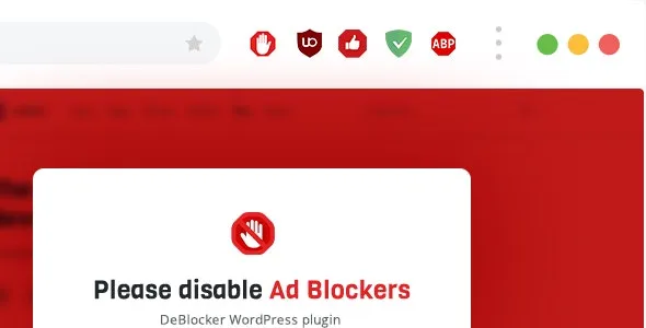 O plugin Deblocker é uma ferramenta útil para proprietários de sites que desejam maximizar a visualização de seu conteúdo por parte dos usuários que utilizam bloqueadores de anúncios. Ao detectar a presença de um bloqueador de anúncios, o Deblocker exibe uma mensagem personalizada incentivando os usuários a desativarem seus bloqueadores de anúncios para acessar o conteúdo completo. Ele oferece opções flexíveis de personalização, permitindo que os proprietários de sites personalizem a mensagem exibida, o estilo e o comportamento do pop-up, além de definir quais tipos de conteúdo devem ser bloqueados para usuários com bloqueadores de anúncios. Com uma interface simples e configuração fácil, o Deblocker é uma solução eficaz para ajudar a recuperar receita perdida devido ao uso de bloqueadores de anúncios.