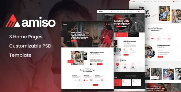 Amiso v1.9 - Web Design Agency