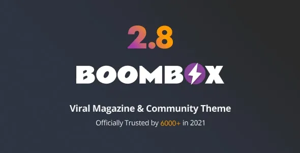 BoomBox v2.8.8 - Viral Magazine WordPress Theme