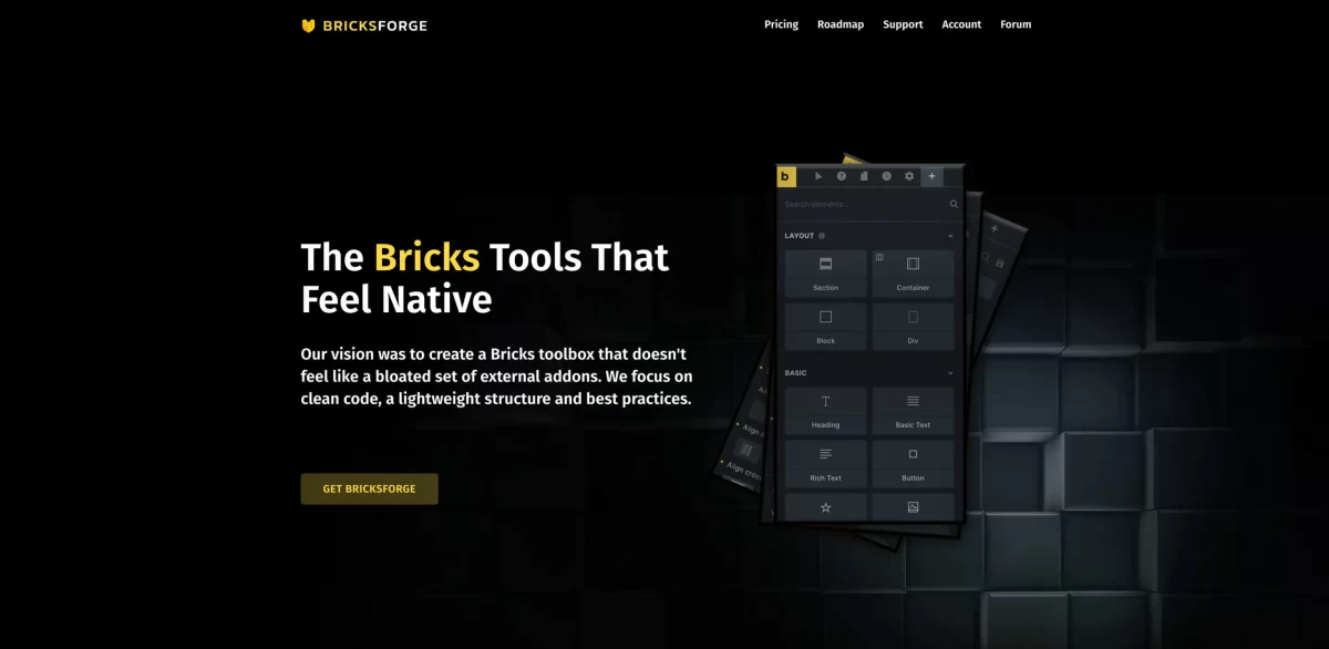 Bricksforge 2.2.1 - The Bricks Tools that feel native Nulled