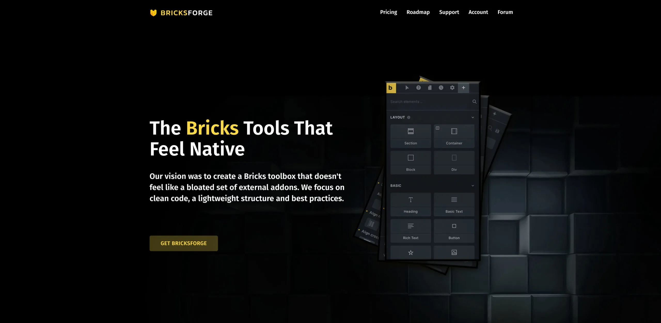 Bricksforge 2.2.1 - The Bricks Tools that feel native Nulled