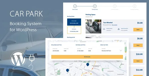 Car Park v2.5 - Booking System for WordPress