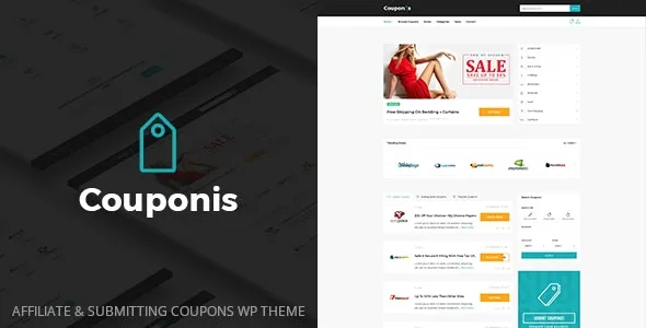 Couponis v3.1.9 - Affiliate & Submitting Coupons WordPress Theme