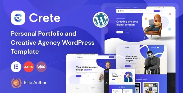 Crete v1.5.3 - Personal Portfolio and Creative Agency WordPress Theme