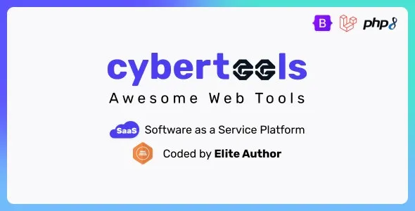 CyberTools is a collection of useful tools and utilities that people often search for on the internet. It has a lot of amazing tools that your users can use in their day-to-day tasks we will keep adding new tools in updates. It is built on the Latest Laravel framework which utilizes PHP 8.0+ massive performance boost It is built with a fully responsive design based on Latest Twitter Bootstrap to ensure that your website will look flawless and beautiful on every mobile and desktop device. It also has strong cross-browser support. You can earn by placing Google Adsense Ads or similar Advertising platforms. We are adding subscriptions in the next update to convert it into a SaaS product. You can earn money by offering paid memberships to the users. There is a lot more to discover for you & we have great plans for future updates. Demo: https://codecanyon.net/item/cybertools-awesome-web-tools/39362748