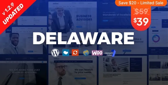 Delaware v1.3.0 - Consulting and Finance WordPress Theme