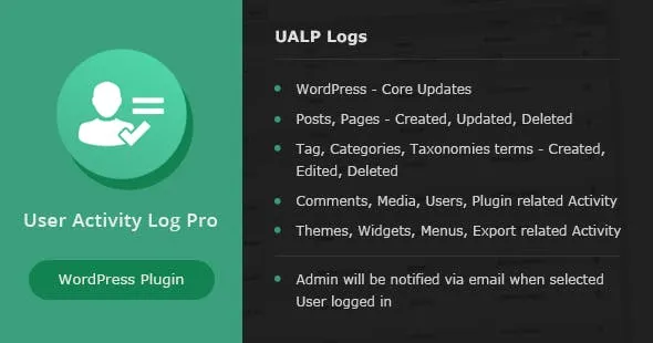 User Activity Log PRO for WordPress v2.3.5