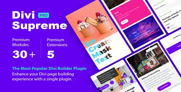 Divi Supreme Pro v4.9.97.2