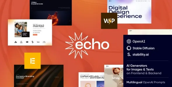 Echo v1.10 - Digital Marketing & Creative Agency WordPress Theme