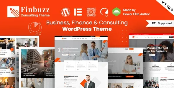 Finbuzz v2.1.2 - Corporate Business WordPress Theme