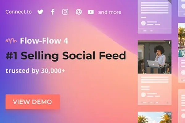 Flow-Flow v4.9.7 - WordPress Social Stream Plugin