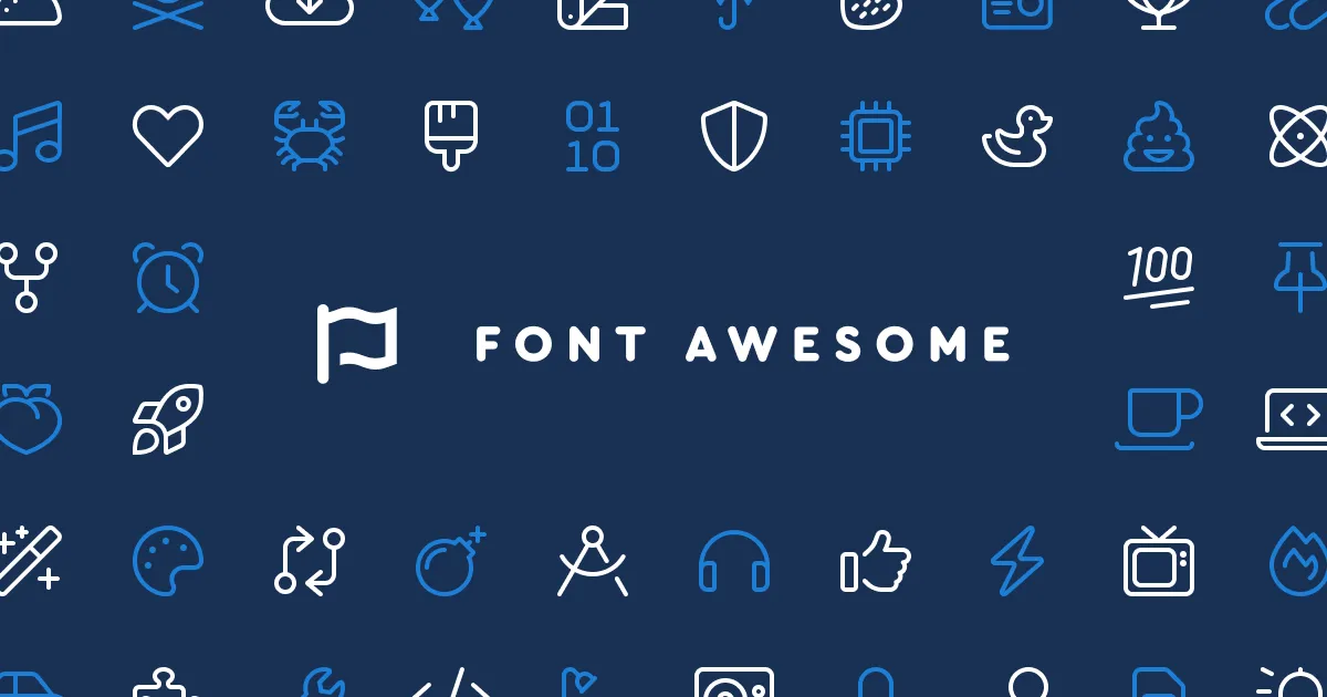 Font Awesome Pro Free Download