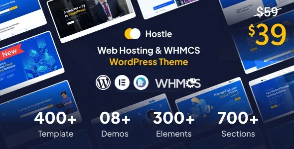 Hostie v1.1.1 - Web Hosting & WHMCS WordPress Theme