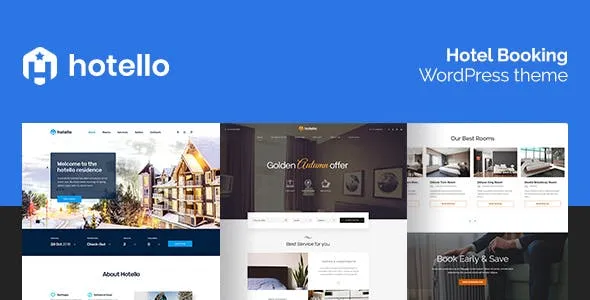 Hotello v1.4.3 - Hotel Booking WordPress theme