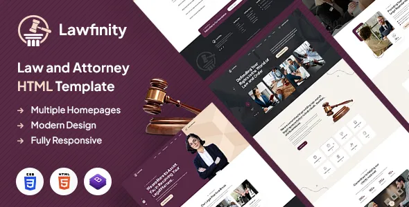 Lawfinity WordPress Theme v1.1 - Law and Attorney