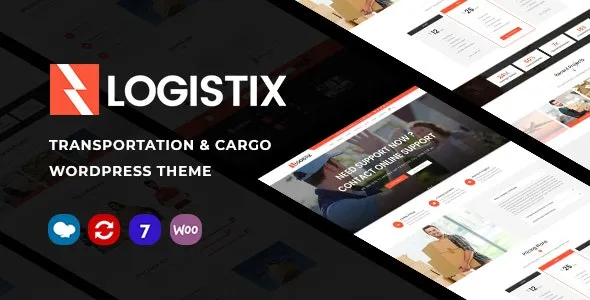 Logistix v1.28 - Responsive Transportation WordPress Theme