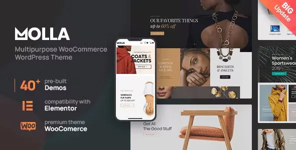 Molla v1.5.2 - Multi-Purpose WooCommerce Theme