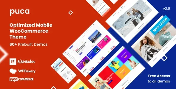 Puca v2.6.18 - Optimized Mobile WooCommerce Theme