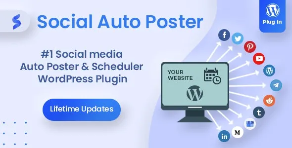 Social Auto Poster v5.3.9 - WordPress Plugin