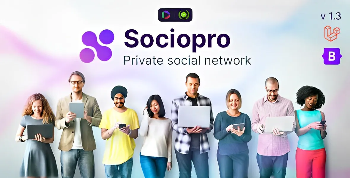 Sociopro v1.3 - The Ultimate Private Social Network