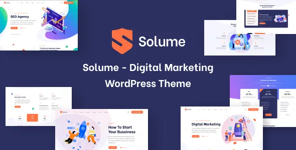 Solume v1.0.7 - Digital Marketing WordPress Theme