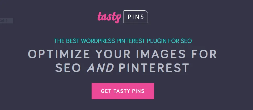 Tasty Pins Optimize your images for SEO and Pinterest