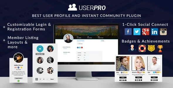 UserPro Community and User Profile WordPress Plugin