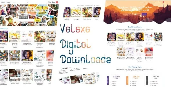 Valexa v4.3.0 - PHP Script For Selling Digital Products And Digital Downloads