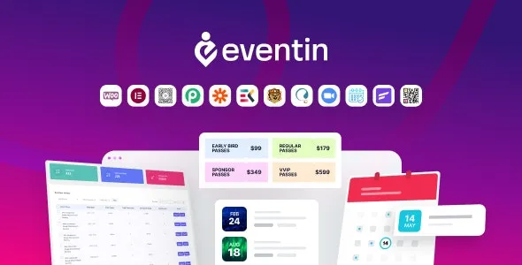 WP Eventin v3.3.45 - Events Manager & Tickets Selling Plugin for WooCommerce