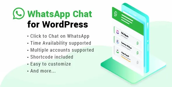 WhatsApp Chat WordPress v3.6.5