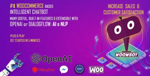 WoowBot v13.9.3 - Chat Bot for WooCommerce Plugin