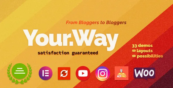 YourWay v1.2.4 - Multi-Concept Blog WordPress Theme