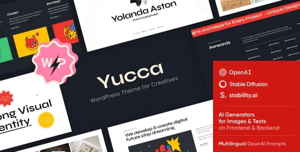 Yucca v1.14 - WordPress Theme for Creatives