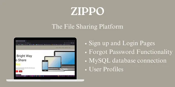 Zippo Fileshare Script PHP - Filesharing Platform