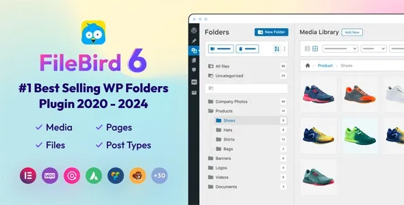 FileBird Pro v6.2.1 Plugin