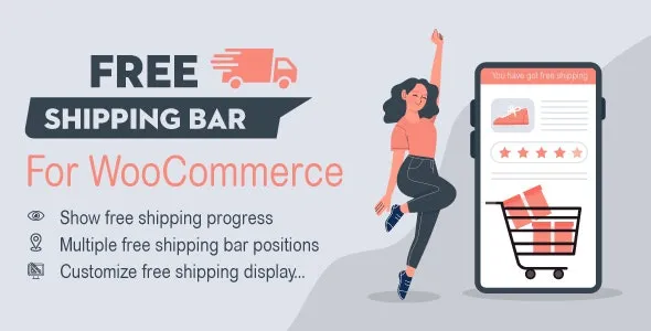 WooCommerce Free Shipping Bar - Wordpress Plugin